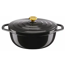 Каструля Tefal Air з кришкою 5.7л чорний (E2558904)
