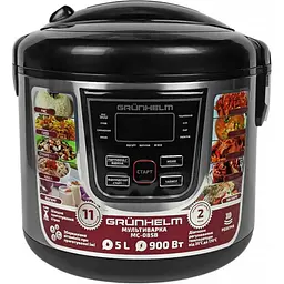 Мультиварка Grunhelm MC-08SB [173163] - мініатюра 2