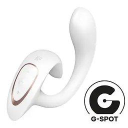 Вагінально-клітеральний вібратор Satisfyer G for Goddess 1 White