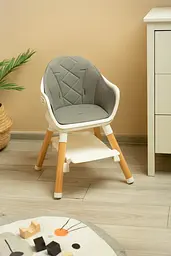 Стільчик для годування Caretero Bravo Grey - мініатюра 8