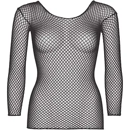 Топ Leg Avenue Long Sleeves T-Shirts Black One Size - мініатюра 3