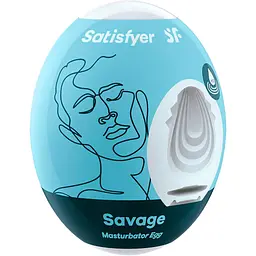 Мастурбатор-яйце Satisfyer Masturbator Egg Savage (SO5524) [96194] - мініатюра 1