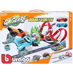Ігровий набір Bburago GoGears Extreme Подвійний вихор (18-30532) - мініатюра 2