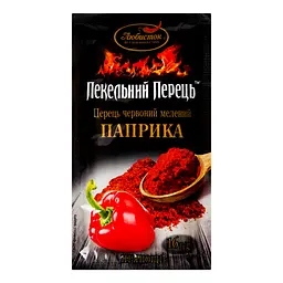 Паприка солодка Любисток Пекельний перець мелена 16 г (656272) - мініатюра 2