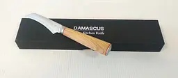 Ніж для чищення овочів Damascus DK-OK 4008 AUS-10 9 см Дамаська сталь 67 шарів - мініатюра 6