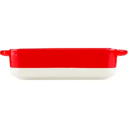 Форма для запікання МВМ My Home M 25х15х5.5 см (KP-44 M WHITE/RED) - мініатюра 2