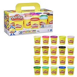 Набір пластиліну Hasbro Play-Doh 20 баночок (A7924) - мініатюра 2