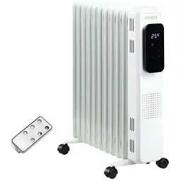 Масляний обігрівач Metier 2.0 кВт площа обігріву 20 кв.м білий Wi-Fi керування (ORE2000-9RC) - мініатюра 2