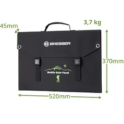 Портативний зарядний пристрій сонячна панель Bresser Mobile Solar Charger 90 Watt USB DC (3810060) - мініатюра 5
