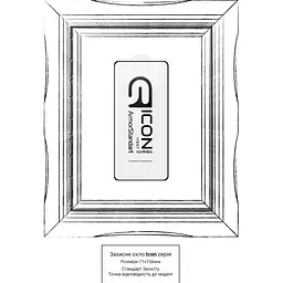 Захисне скло ArmorStandart Full Icon Glass для Redmi Note 14 4G Black (ARM79673) [128139] - мініатюра 3
