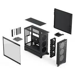 Корпус Fractal Design Pop 2 Air Tempered Glass без БЖ Black (FD-C-POA2A-02) Без БП - мініатюра 7