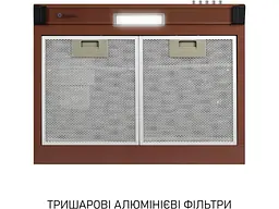Витяжка пласка Minola HPL 622 BR - мініатюра 6