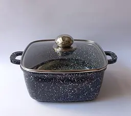 Каструля з кришкою Styleberg ST3026 20 см 3 л сіра - мініатюра 4