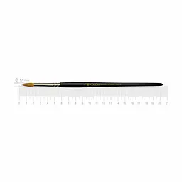 Пензель колонок круглий Classic 3007R №8 коротка ручка KOLOS (4823064900651)