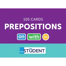 Картки для вивчення English Student Prepositions