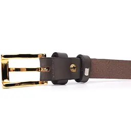 Ремінь шкіряний Grande Pelle для жінок 120х2 см елегантний вузький acs0029637 - мініатюра 6