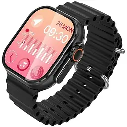 Смарт-годинник Hoco Y23 Ultra Smart Sports Watch (call version) Black - мініатюра 3