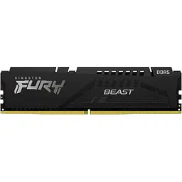 Модуль пам'яті DDR5 Kingston FURY Beast 2x16GB 6000MHz Black (KF560C30BBEK2-32) [171726] - мініатюра 2