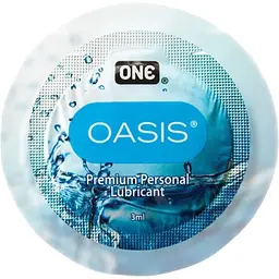 Лубрикант One Oasis на водній основі 3 мл х 3 шт. (ROZ6400230322) - мініатюра 2
