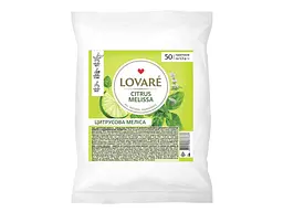 Чай LOVARE 50 пакетиків трав та зелен «Citrus melissa» прозор пакет
