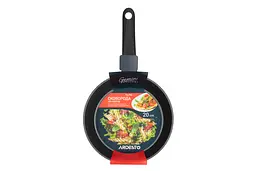 Сковорода Ardesto Gemini Gourmet Aosta 20см алюміній чорний kuh0014419 - мініатюра 2