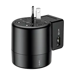 УЗарядний пристрій Baseus Rotation Type Universal Charger Black - мініатюра 4