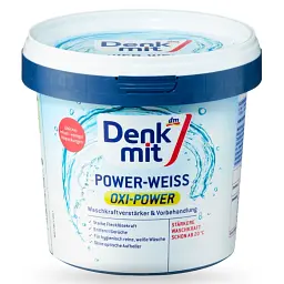 Порошок для виведення плям з білих тканин DenkMit Oxi Power, 750 г