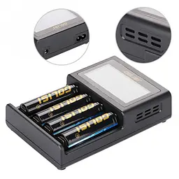 Зарядний пристрій Golisi S4 Smart Battery Charger Black (az015) - мініатюра 6