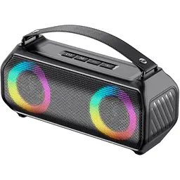 Портативна колонка Havit HV-SK888BT 10W RGB black (HV-SK888BT) - мініатюра 2