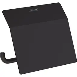 Тримач паперу закритий Hansgrohe AddStoris Matt Black 41753670 Чорний матовий