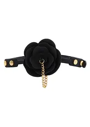 Кляп Taboom Rose Ball Gag with Plug, 4.2 см (чорний) - мініатюра 5