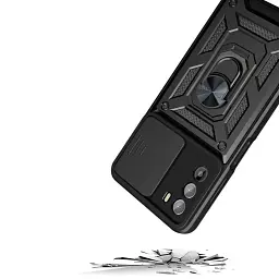 Панель BeCover Military для Motorola Moto G52/G82 Black (709972) - мініатюра 3