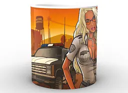 Кружка GeekLand GTA ГТА поліція GT.02.12 - мініатюра 2