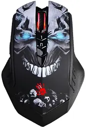 Миша Bloody R80 Plus Чорний Skull