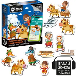Магнітний театр Vladi Toys Казкові голоси Лисичка-сестричка і вовк-панібрат з аудіоказкою (VT3206-36) - мініатюра 2