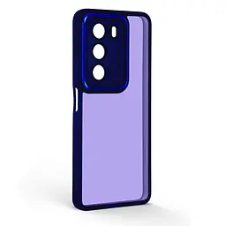 Защитный чехол для Infinix Hot 50 4G, Shade, синий, TPU+PC, матовый, защита всего корпуса, панель-накладка, противоударный, с высокими бортами, амортизирует удары при падениях, ArmorStandart (ARM81015) - мініатюра 2