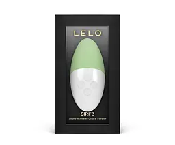 Музичний вібратор для клітора LELO SIRI 3 Green, вібрації в ритмі звуків без смартфона - мініатюра 4