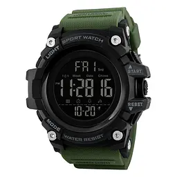 Чоловічий наручний годинник 1384 Black-Military Wrisband Skmei acs0030782