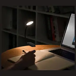 Настільна лампа Baseus Comfort Reading Mini Clip Lamp Dark Gray (DGRAD-0G) [67870] - мініатюра 12
