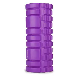 Масажний ролик Cornix EVA 33 x 14 см (валик, ролер) XR-0032 Violet - мініатюра 2