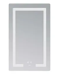Дзеркало Lidz Kubis (KU2) 500х800 мм з LED-підсвічуванням Touch LD78LF936508048448 - мініатюра 3