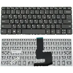 Клавіатура для ноутбука LENOVO (IdeaPad: V330-14) rus, black, без фрейма