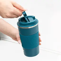 Термочашка МВМ My Home KP-28 M 510 мл синя (KP-28 M BLUE) - мініатюра 8