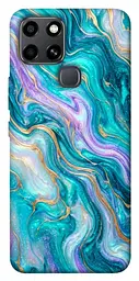 TPU чохол Demsky Mermaid marble для Infinix Smart 6