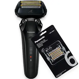 Електробритва Panasonic ES-LS6A-K820-AS в комплекті з додатковою змінною сіткою для електробритв Panasonic WES9600Y1361