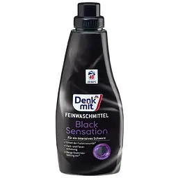 Гель для прання чорної та темної білизни DenkMit Black Sensation, 1 л, 40 прань