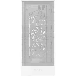 Корпус NZXT H7 Flow White, без БЖ, для E-ATX, ATX, micro ATX, mini ITX, 2 x 3.5″ відсіків, 4 x 2.5″ відсіків, 2хUSB 3.0/1хType-C, 7 слотів розширення (CM-H72FW-01) - мініатюра 4