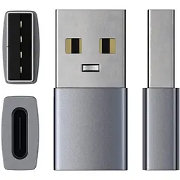 Адаптер Satechi Type-A to Type-C Space Gray (ST-TAUCM) - мініатюра 4
