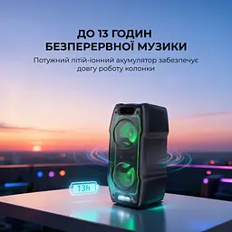 Портативна колонка Sharp PS-931 XParty Sing Party - мініатюра 5