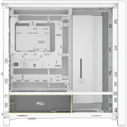 Корпус для ПК Corsair FRAME 4000D RS ARGB White (CC-9011297-WW) - мініатюра 4